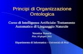 Principi di Organizzazione Ontologica