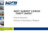 WHY SUBMIT CARGO THEFT DATA?