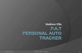 P.A.T PERSONAL Auto Tracker