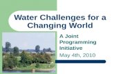 Water Challenges for a Changing World