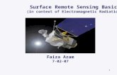 Surface Remote Sensing Basics      (in context of Electromagnetic Radiation)