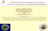 Harnessing Technology to Promote Science Learning and Scientific Literacy