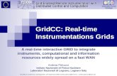GridCC: Real-time Instrumentations Grids