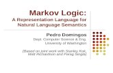 Markov Logic: A Representation Language for Natural Language Semantics