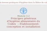 Principes généraux d’hygiène alimentaire du Codex  – Etablissement: conception et installation