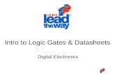 Intro to Logic Gates & Datasheets