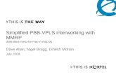 Simplified PBB-VPLS interworking with MMRP  draft-allan-mmrp-for-mac-in-mac-00