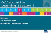 Patient Flow Collaborative  Learning Session 2