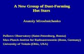 A New Group of Dust-Forming Hot Stars