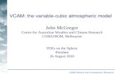 VCAM: the variable-cubic atmospheric model