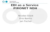 EDI as a Service  PIRONET NDH