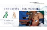 Skill training - Traumatologie