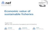 Economic value of sustainable fisheries
