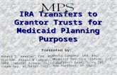IRA Transfers to Grantor Trusts for Medicaid Planning Purposes