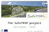 The SafeTRIP project