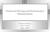 Financial Pricing and Performance Measurement