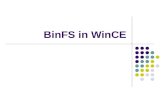BinFS in WinCE