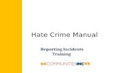 Hate Crime Manual