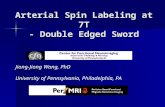 Arterial Spin Labeling at 7T - Double Edged Sword