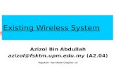Existing Wireless System