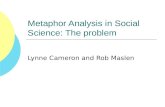 Metaphor Analysis in Social Science: The problem