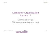 Computer Organization Lecture 17