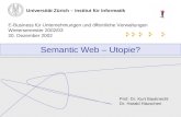Semantic Web – Utopie?