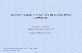 MICROPHYSICS AND OPTICS IN TRADE-WIND CUMULUS
