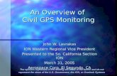An Overview of  Civil GPS Monitoring