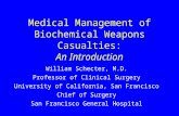 Medical Management of Biochemical Weapons Casualties: An Introduction