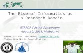 The Rise of Informatics as-a Research Domain