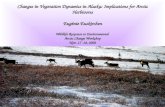 Changes in Vegetation Dynamics in Alaska: Implications for Arctic Herbivores Eugénie Euskirchen