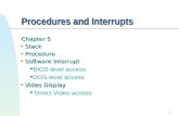 Procedures and Interrupts