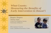 What Counts: Measuring the Benefits of Early Intervention in Hawai’i