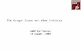 The Oregon Grape and Wine Industry