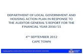 4 th  September 2012 Cape Town