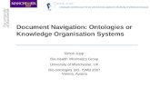 Document Navigation: Ontologies or Knowledge Organisation Systems