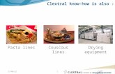 Clextral know-how is also :