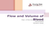 Flow and Volume of Blood