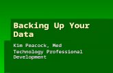 Backing Up Your Data