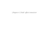 Chapter 4. Field  effect transistor
