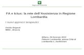 FA e Ictus: la rete dell ’ Assistenza in Regione Lombardia  I nuovi approcci terapeutici