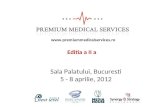 Sala Palatului, Bucuresti 5 - 8 aprilie, 2012