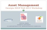 Asset Management Georgia NIGP Fall 2012 Workshop