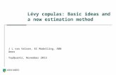 Lévy copulas: Basic ideas and a new estimation method