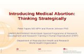 Introducing Medical Abortion: Thinking Strategically