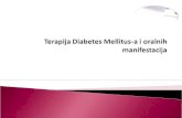 Terapija Diabetes Mellitus-a i oralnih manifestacija