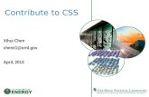 Contribute to CSS