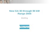 New GA 30 through 90 kW Range 2005