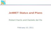 JetMET Status and Plans